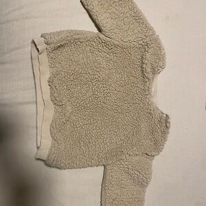 Zara Cream Textured Sweater